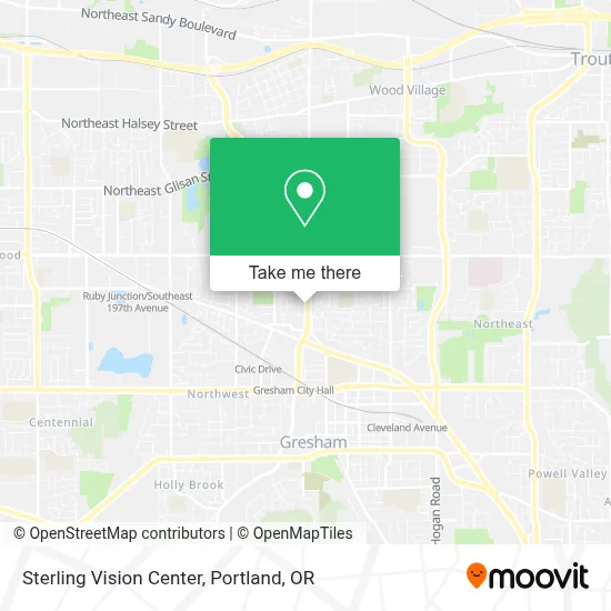 Sterling Vision Center map