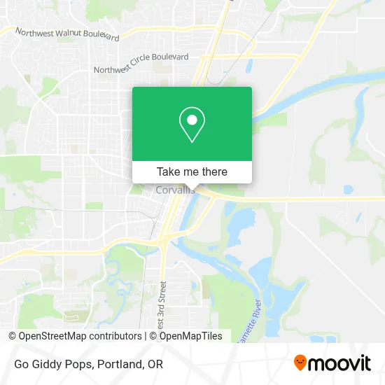 Go Giddy Pops map