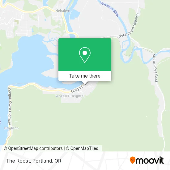 The Roost map