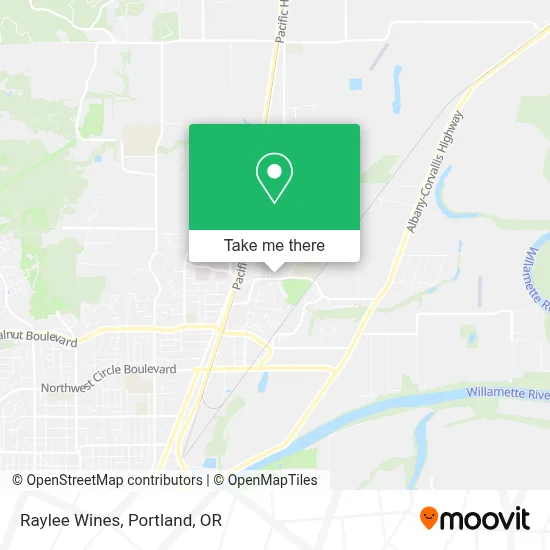 Raylee Wines map