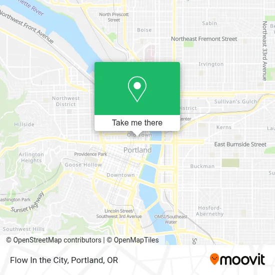 Flow In the City map