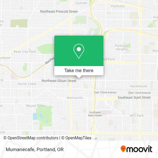 Mumanecafe map