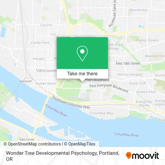 Wonder Tree Developmental Psychology map