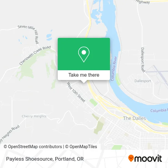 Payless Shoesource map