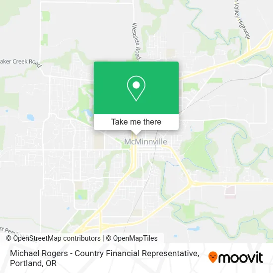 Michael Rogers - Country Financial Representative map