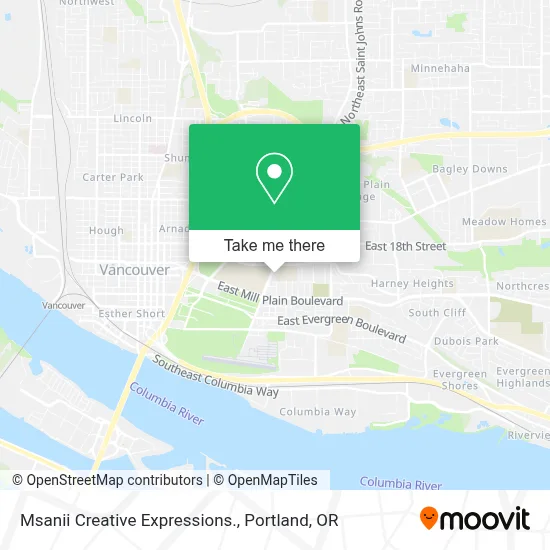 Msanii Creative Expressions. map