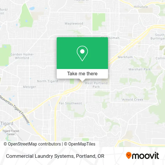 Commercial Laundry Systems map