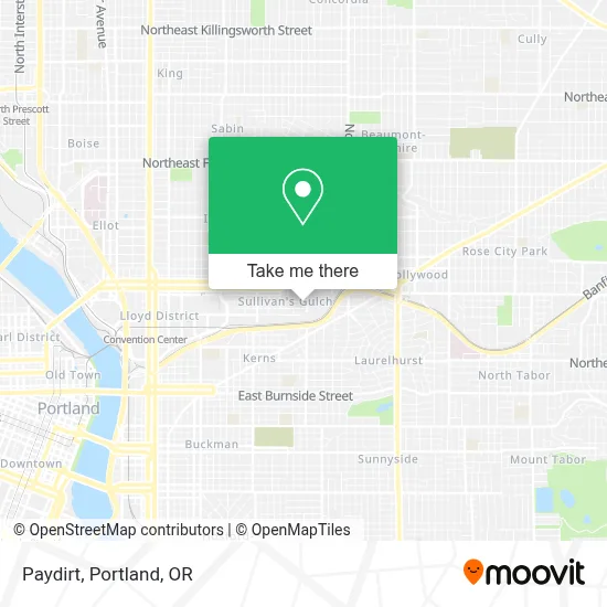 Paydirt map