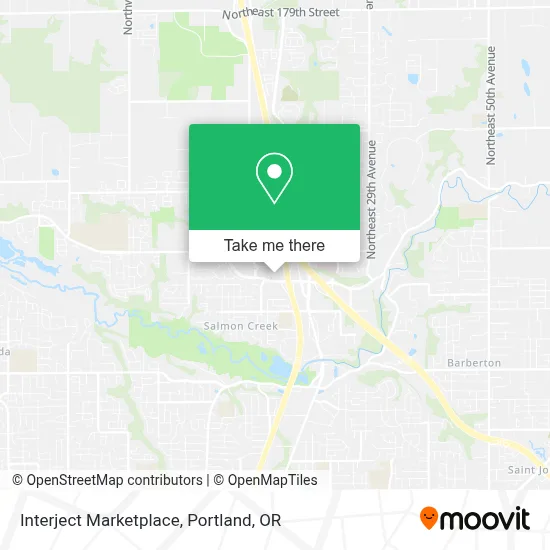 Interject Marketplace map