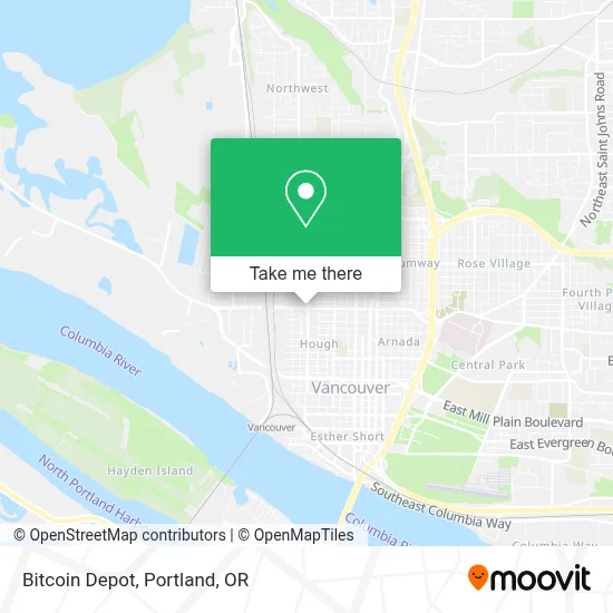 Bitcoin Depot map
