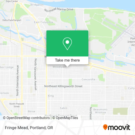 Fringe Mead map