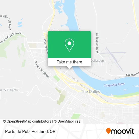 Portside Pub map