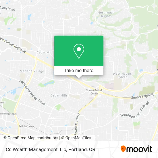 Cs Wealth Management, Llc map