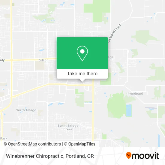 Winebrenner Chiropractic map