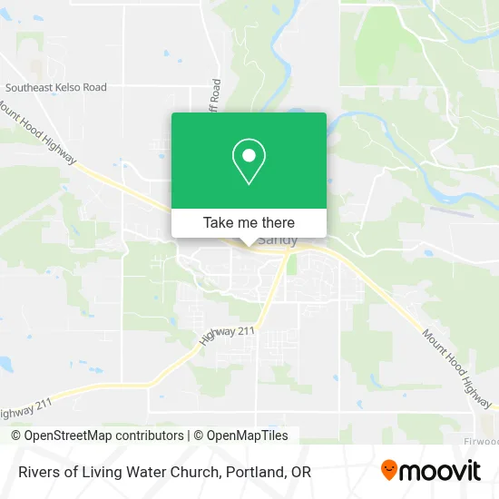 Rivers of Living Water Church map