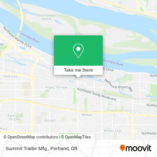 Summit Trailer Mfg. map