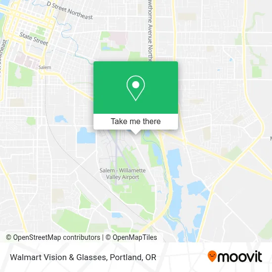 Walmart Vision & Glasses map