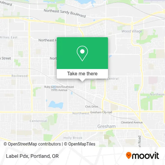 Label Pdx map