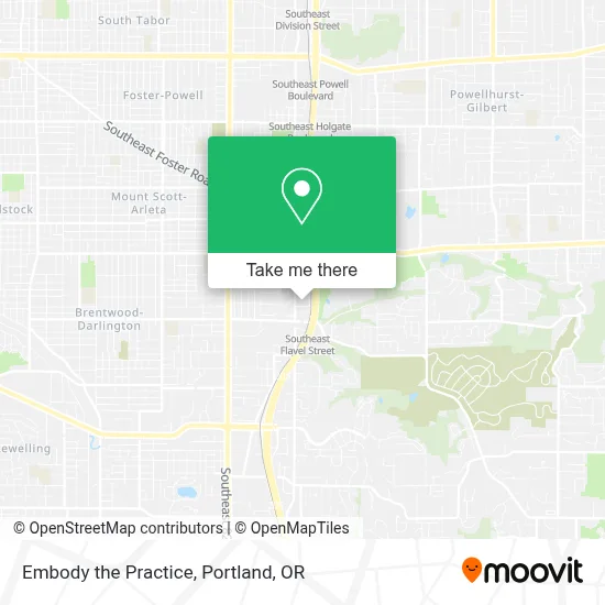 Embody the Practice map