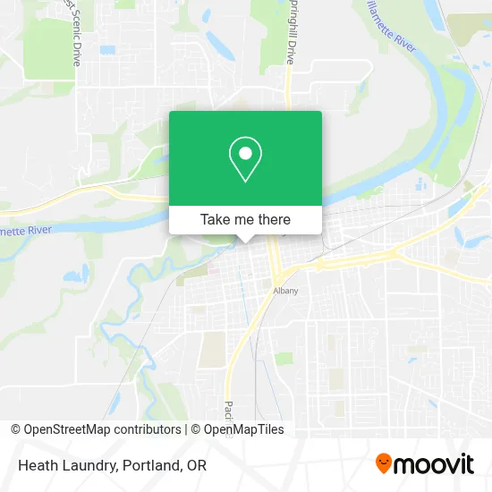 Heath Laundry map
