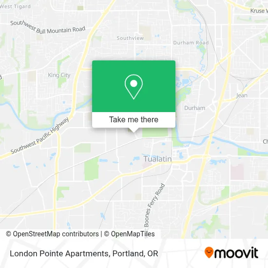 London Pointe Apartments map