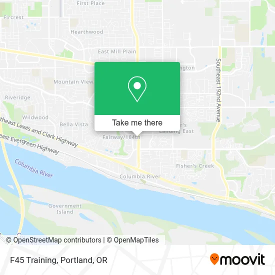 F45 Training map