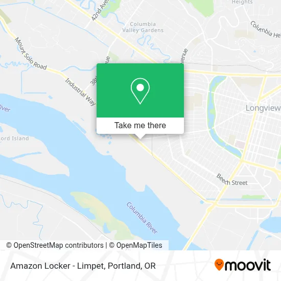 Amazon Locker - Limpet map