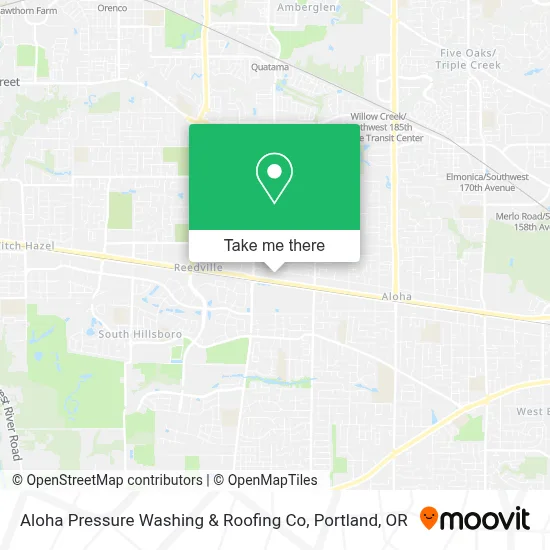 Aloha Pressure Washing & Roofing Co map