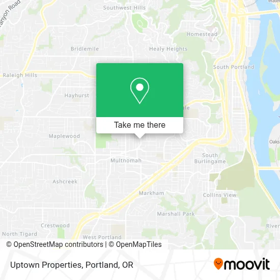 Uptown Properties map