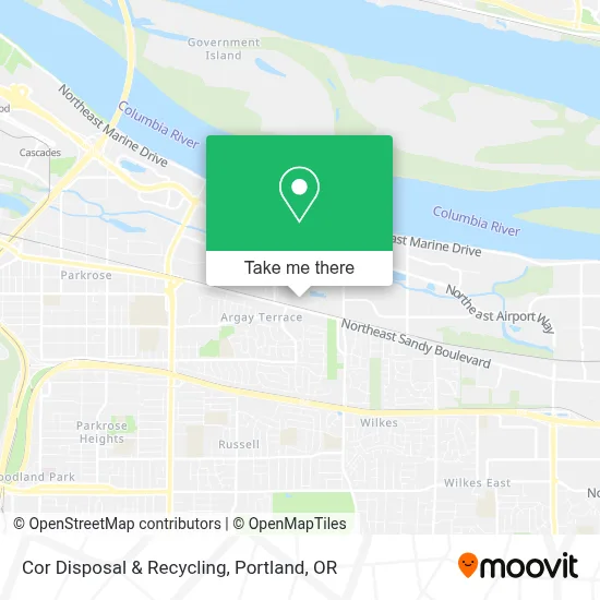 Cor Disposal & Recycling map