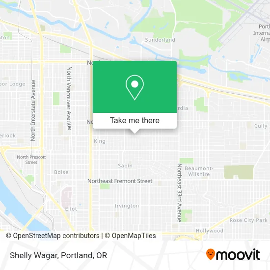 Shelly Wagar map