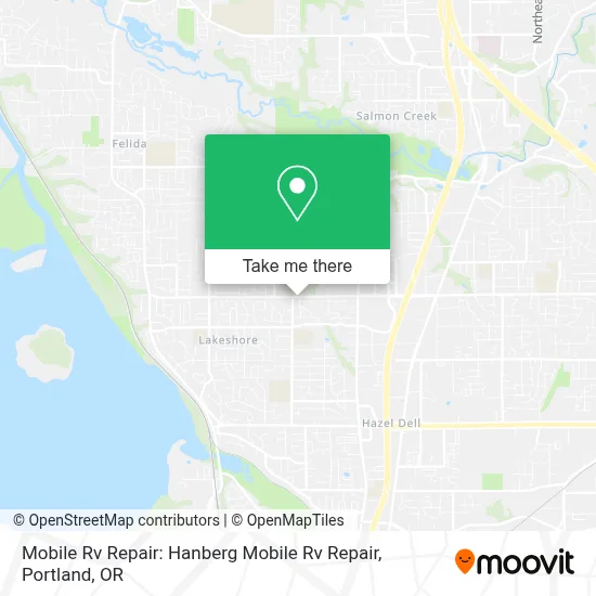 Mobile Rv Repair: Hanberg Mobile Rv Repair map