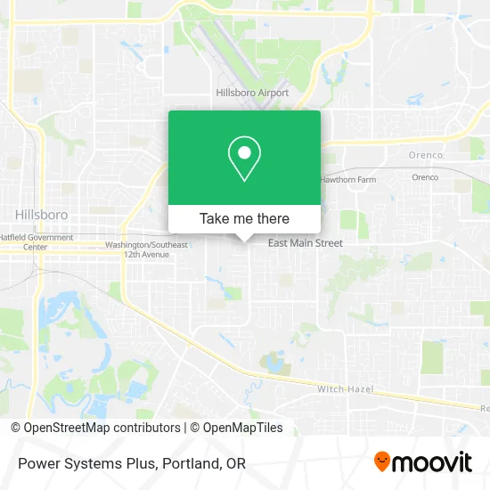 Power Systems Plus map