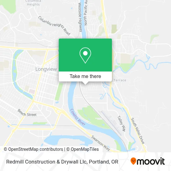 Redmill Construction & Drywall Llc map