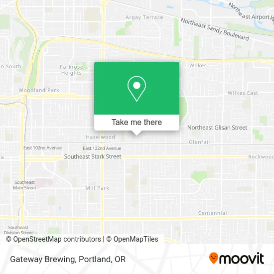 Gateway Brewing map