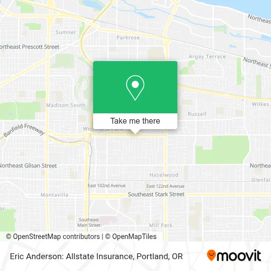Eric Anderson: Allstate Insurance map