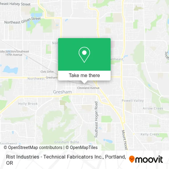 Rist Industries - Technical Fabricators Inc. map