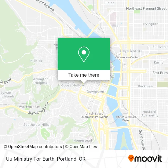 Uu Ministry For Earth map