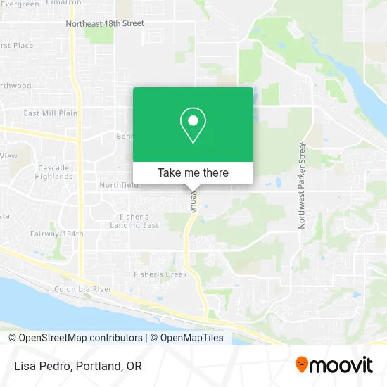 Lisa Pedro map