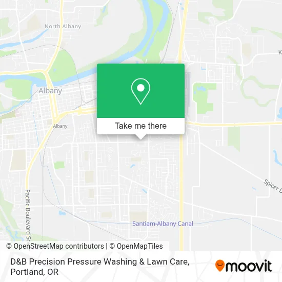 D&B Precision Pressure Washing & Lawn Care map