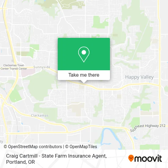 Craig Cartmill - State Farm Insurance Agent map