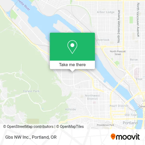 Gbs NW Inc. map