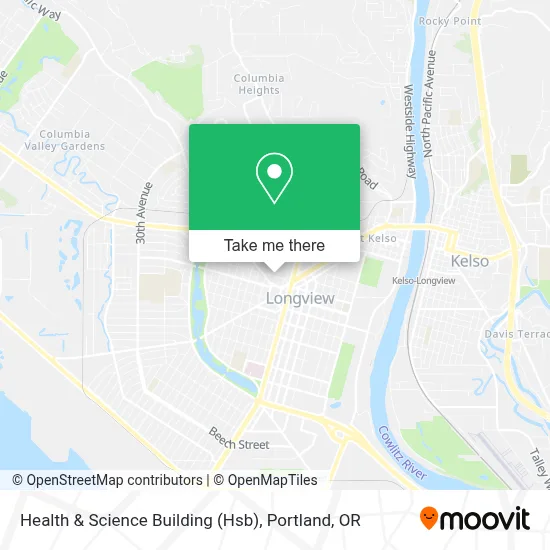 Health & Science Building (Hsb) map
