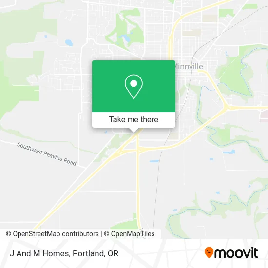 J And M Homes map