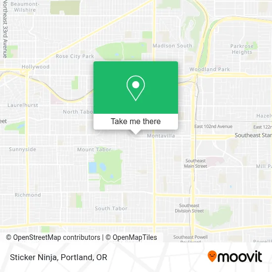 Sticker Ninja map