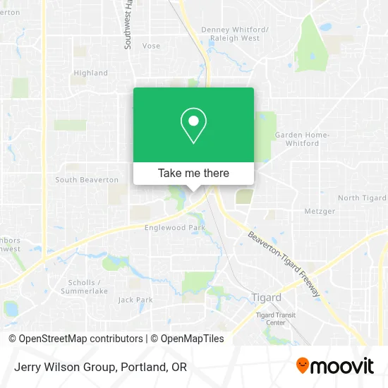Jerry Wilson Group map