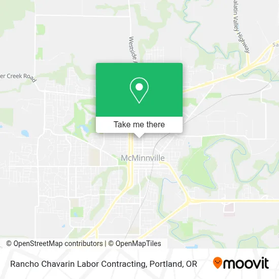 Rancho Chavarin Labor Contracting map