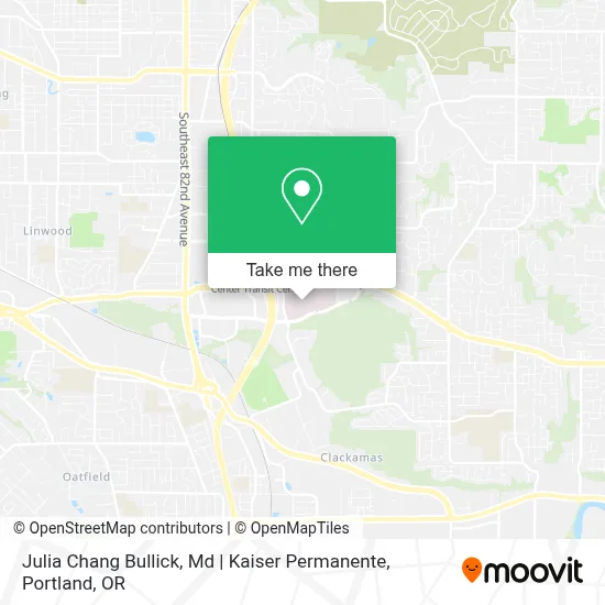 Julia Chang Bullick, Md | Kaiser Permanente map
