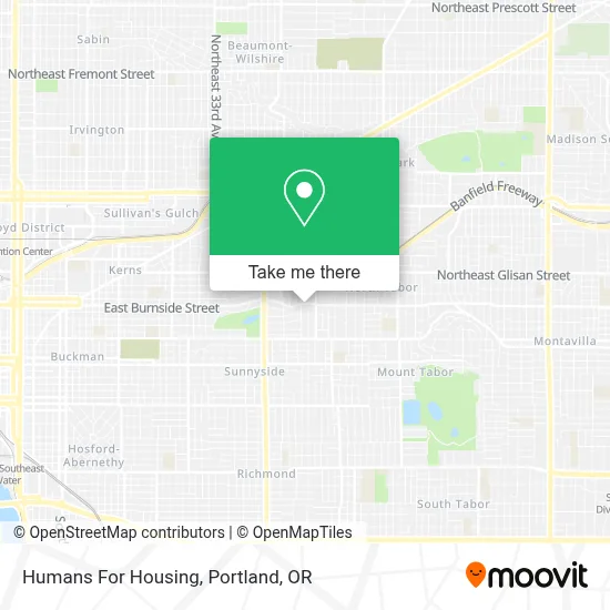 Humans For Housing map