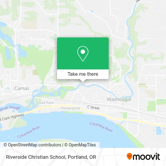 Riverside Christian School map
